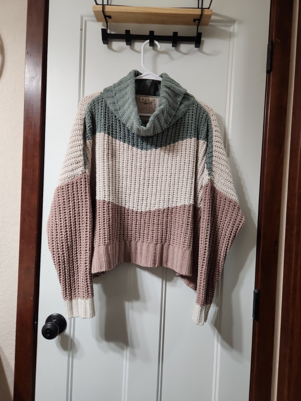 NWOT POL Colorblock Sweater